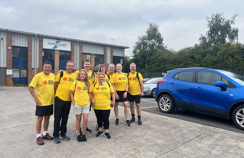 Martin Jackson Memory Walk Raises £4,000+ for Local Hospitals